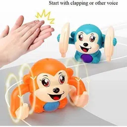 mahi zone Dancing Monkey Musical Toy for Kids with Light, Sound and Touch Sensor MON74 image 2