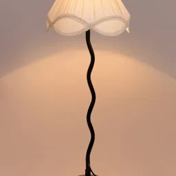 Devansh Off White Frustum Textured Contemporary Wooden Table Lamps-picture-33