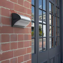 Mufasa Black 12 Watts LED Gate Boundary Light Outdoor Lamp image 2