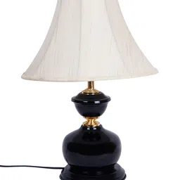Devansh Off White Frustum Table Lamps image 4
