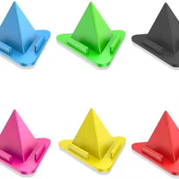 RAJ BROTHERS Pyramid Mobile Stand 6 Pc + Free Cable Winder 2 Pc + Free Cable Protector 4 Pc | Mobile Holder-picture-17
