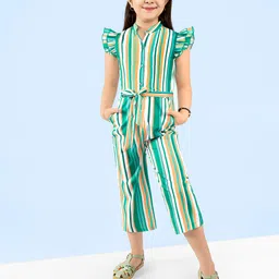 Naughty Ninos Girls Striped Basic Jumpsuit-picture-15