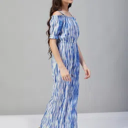 Stylo Bug Girls Tie And Dye Printed Basic Jumpsuit image 5