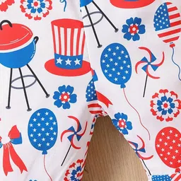 StyleCast Infant Girls Printed Basic Jumpsuit image 2