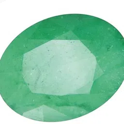 pan mac 9.25 Ratti Lab Certificd Natural Panna 100% Orginal Emerald Stone Emerald Ring image 3