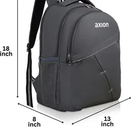 axion Medium 25 L Laptop Backpack Medium 25 L School College Laptop Backpack; Light Weight + Strong Zig Zag Stitch image 3