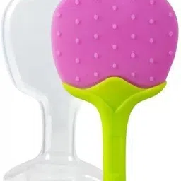 k3nterprises Baby Teething Toys Soft and Natural Fruit Shape Teether Teether image 2