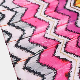 zeba Waves (12x84) Multicolor Polyester Table Runner image 4