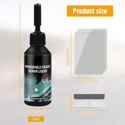 windglassfix Windshield Crack Repair Kit, Glass Repair Liquid for Cracks for Fix Auto Windshield Repair Kit image 3