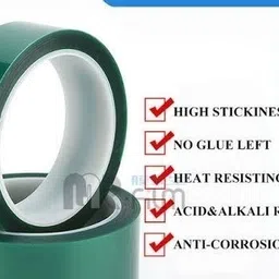 bartwal Heat Resistant Tape Sublimation Heat Tape for Heat Transfer vinyl, 3D Printers Dispenser High Temperature Tape (Manual) image 4
