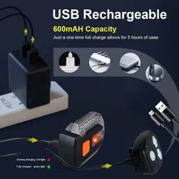 onbicle Cycle Taillight Indicator Wireless Remote Control IPX5 Waterproof USB Charging LED Rear Break Light image 5