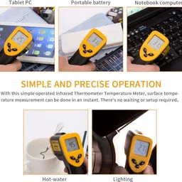 thermomate DT8550AH DISTANCE THERMOMETER Portable Non-Contact Digital Infrared Thermometer Handheld Infrared Temperature Thermometer image 2