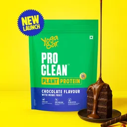 yogabar Protien powder plant based Chocolate flavour 500g Plant-Based Protein image 2