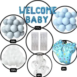 aerloonzilla New Born Baby Welcome Decorations for Boys image 2