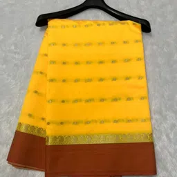 arzoo kala textiles Self Design, Paisley, Woven, Embellished Bollywood Cotton Silk Saree-picture-18