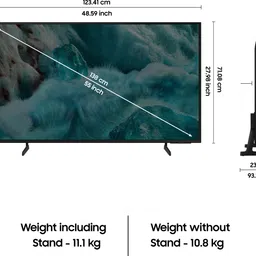 samsung 138 cm (55 inch) QLED Ultra HD (4K) Smart Tizen TV 2025 Edition image 5