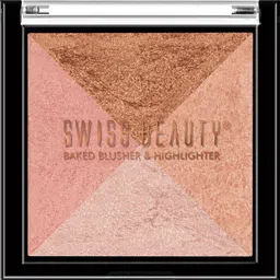 swiss beauty Mini Baked Shimmer Blusher Highlighter-picture-27