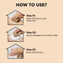 glowlix Wood And Saffron Soap For Glowing & Refreshing Skin 70 image 4