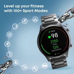 Fastrack Revoltt FR2Pro-1.43''|Premium Fashion|Metal Design|AMOLED|AOD|AI Voice Assistant Smartwatch image 4