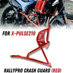phantom Crash Guard X-Pullsse 210- Engine Guard–Red Variation image 2