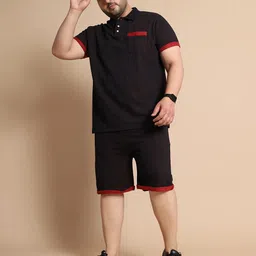 bigbanana Solid Men Black Casual Shorts image 5