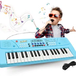 snm97 37 Key Piano Keyboard Toy with Recording and Mic for Boys Girls SBL4 image 1