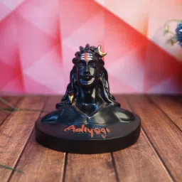Adiyogi Multicolour Polyresin Statue by Wens image 1