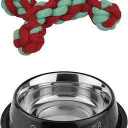 pawpourri Anti-Skid bowl, Stainless steel bowl, washable bowl Stainless Steel Pet Bowl-picture-15