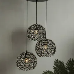 homesake Innova Black Metal Cluster Hanging Light-picture-26