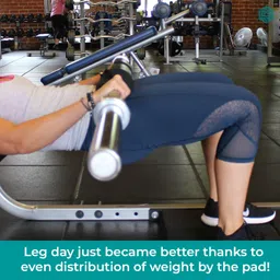 boldfit Barbell Pad Barbell Squat Pad for Neck & Shoulder Support Gym Barbell Support Neck Support image 4