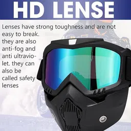 thetrishafabb Goggle Mask Anti Scratch UV Protective Open Face & Eyewear Windproof Dirt Goggle Mask Anti Scratch UV Protective Open Face & Eyewear Windproof Dirt Blowtorch Safety Goggle image 2