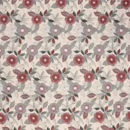 florida Cream Floral 144 TC Cotton King Sized Bedsheet Bedsheet 2 Pillow Prime Collection image 5