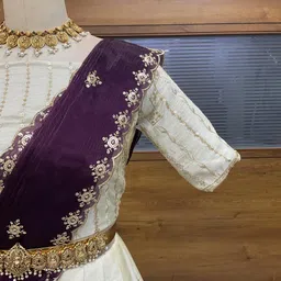 payu Embroidered Semi Stitched Lehenga Choli image 4