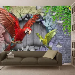 ay fashion Vinyl Animals Multicolor Wallpaper-picture-15