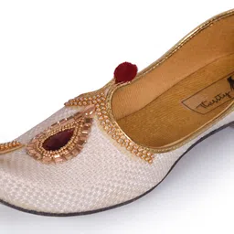 Rajwadi Royal Heritage Juttis Party Wear For Men-image-6