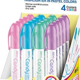 Dry Highlighter Set - 20 Pcs (Candy Colours) - Made in Korea-image-14