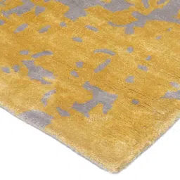 joyrugs by littlelooms Buy Grey Wool and Viscose Abstract 5 x 7 Feet Hand Tufted Carpet image 5