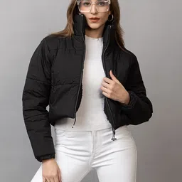 baystreet Women Solid Puffer Jacket-picture-14