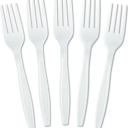 v4l Disposable CPLA 6.2 in Compost Cornstarch Cutlery Disposable Bamboo Dinner Fork, Fruit Fork Set-picture-38