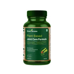 Smart Greens Plant Based Joint Care Formula with Glucosamine, Chondroitin, Turmeric, Boswellia, Moringa, Amla & Alfalfa– 60 Tablets-picture-27