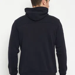cantabil Men Full Sleeve Printed Hooded Sweatshirt image 2