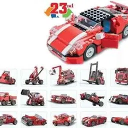 sr toys Architect 23 In 1 Racing Car Suv Sports Car Mini Truck Building Blocks Set image 4