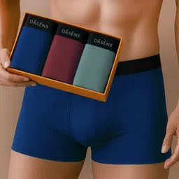 dasens Pack of 3 Solid Men Brief-picture-14