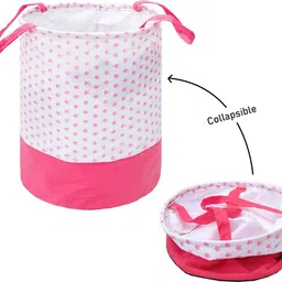 wini krafts Laundry Bag for Clothes Collapsible Laundry storage Toys Storage 45 L Poly-canvas Laundry Bag image 5