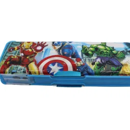neoinsta shopping Pencil box Spiderman Art Polyester Pencil Box image 3