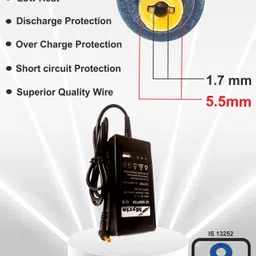 Myria Acre laptop charger, acer aspire one , Acer aspire , travelmate, Extensa yellow tip 65 W Adapter image 5