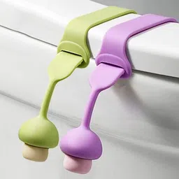 9up 2PC Silicone Toilet Seat Lifter Band Self-Adhesive Toilet Seat Lifter Lid Handle Custom Fit Toilet Seat Lid Lock-picture-42