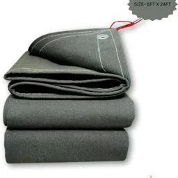 tarp and tents Canvas Tarpaulin 6x24ft – 610 GSM Heavy Duty Waterproof Cover Tent - For Outdoor use, tent, farm equipment, construction sites, and rain protection-picture-38