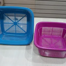 grahast Fruit vegetable pack 1 BasketSquare_94 Plastic Fruit & Vegetable Basket image 2