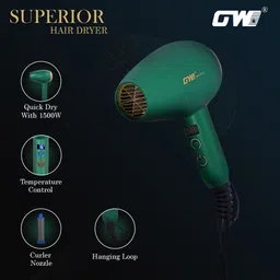GW HIGH TECHNOLOGY HAIR DRYER POWERFUL HAIR FLOW DIGITAL LCD SCREEN Hair Dryer-picture-20